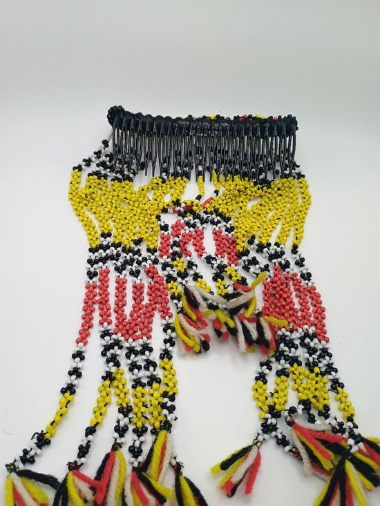 Suwat Tribal Comb Handmade Beads T\'boli Tribe
